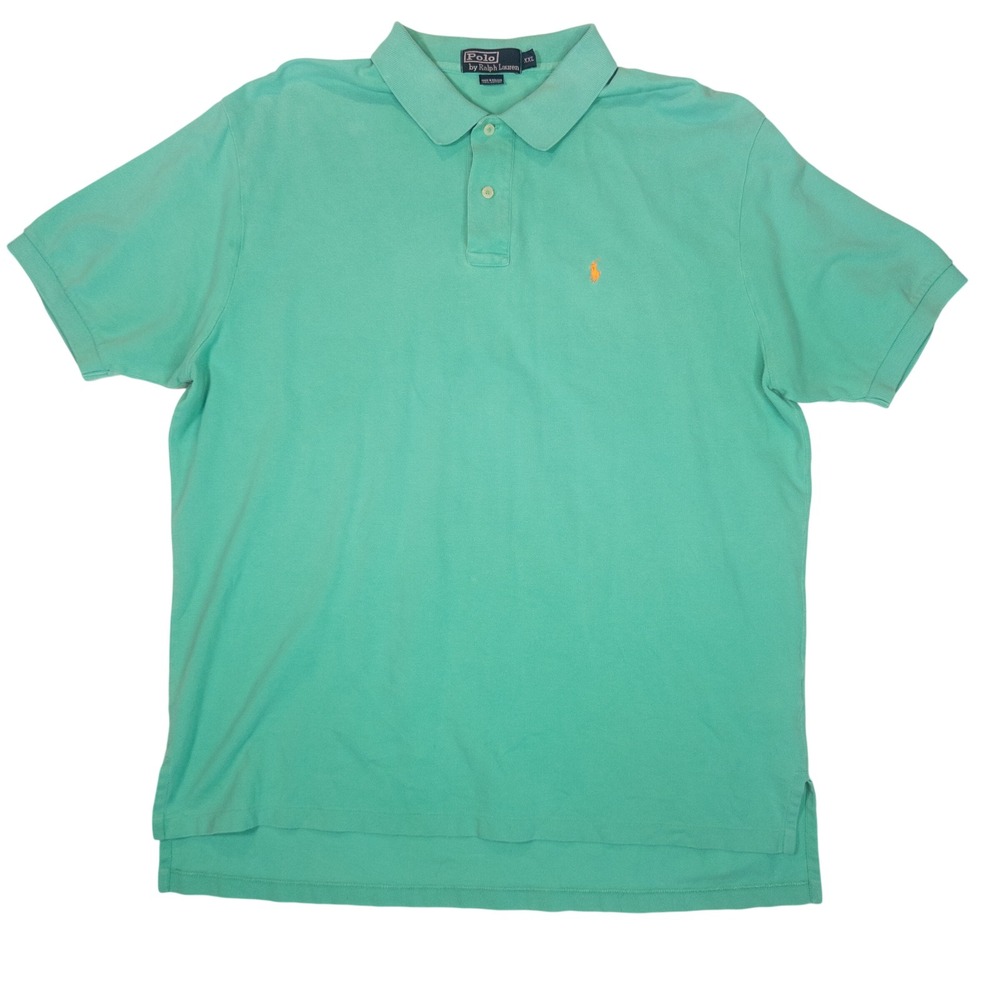 Polo Ralph Lauren Polo Shirt Mens XXL Green Good Short Sleeve Pony Logo